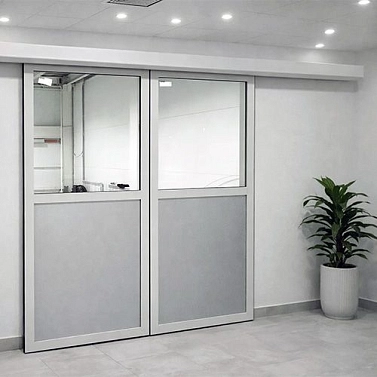 Комплект автоматической раздвижной двери: основные элементы и принцип работы