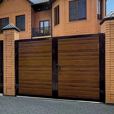 Распашные ворота DoorHan: надёжное решение для частного дома